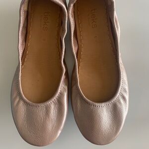 Rosé Tieks size 9